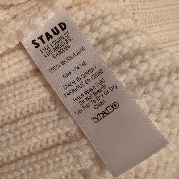 NWT | STAUD ‘Bette’ Sweater in Ivory - Picture 11 of 15